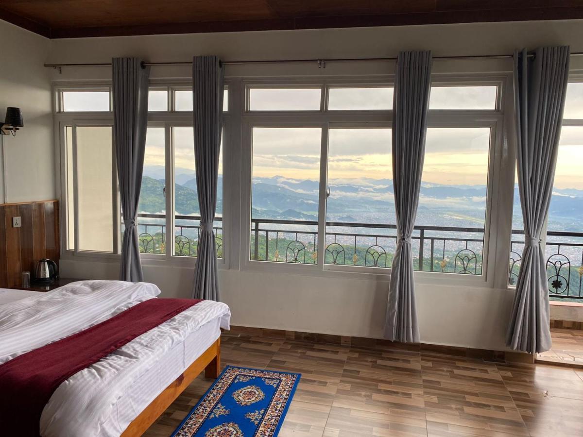 Panoramic View Guest House Sarangkot Pokhara Eksteriør bilde