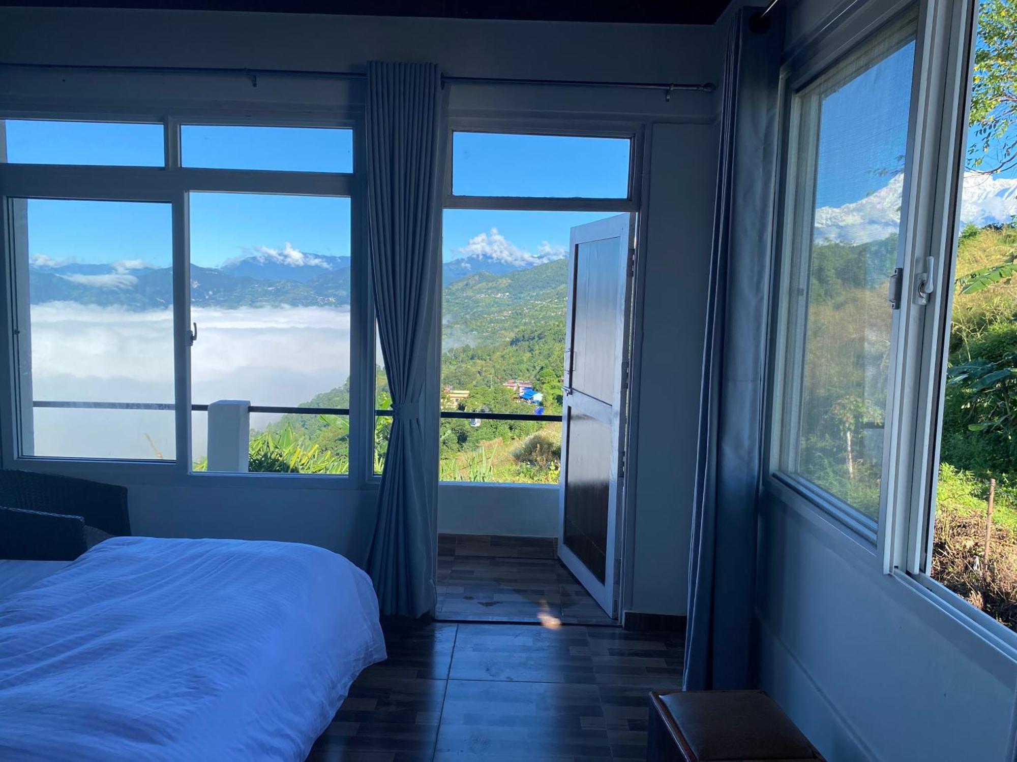 Panoramic View Guest House Sarangkot Pokhara Eksteriør bilde