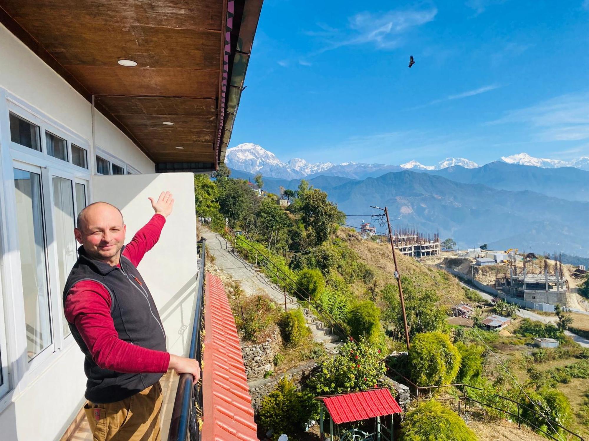 Panoramic View Guest House Sarangkot Pokhara Eksteriør bilde